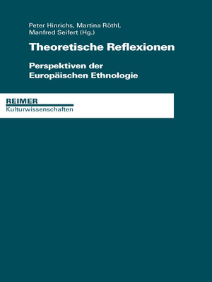 cover image of Theoretische Reflexionen